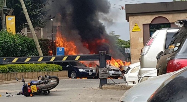 Atentado terrorista contra complejo hotelero de lujo|Foto: Nairobi News