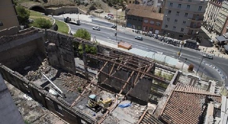 Restos de necrópolis medieval islámica amenazan nuevo hotel en Málaga | Foto: Solar del cine Andalucía- Sur