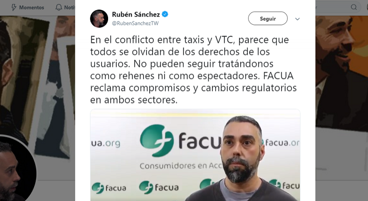 “Hay que proteger al taxi, pero también los derechos de los consumidores a elegir”