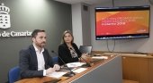 Foto: Isaac Castellano, consejero de Turismo, Cultura y Deportes de Canarias; y María Méndez, directora gerente de Promotur