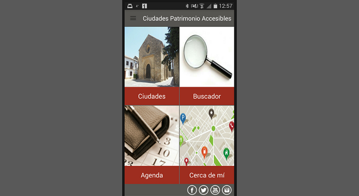 Ciudades Patrimonio lanza una ‘app’ de turismo accesible