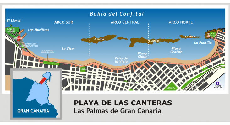 1920px Playa de Las Canteras Mapa 2007 ES Las Palmas de Gran Canaria.svg