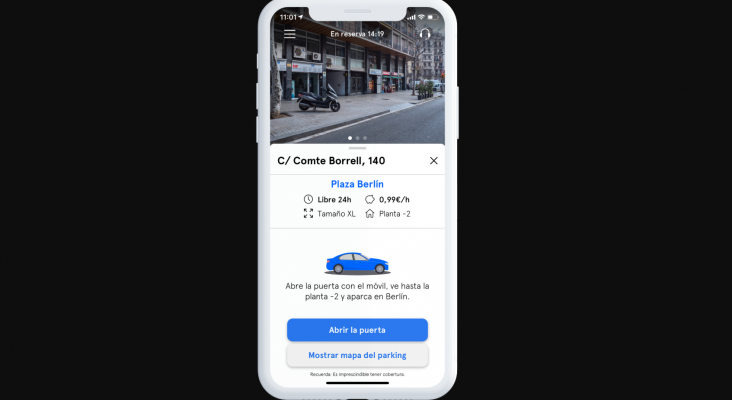 Lanzan una ‘app’ para aparcar por horas en plazas particulares desocupadas| Foto: parc.app