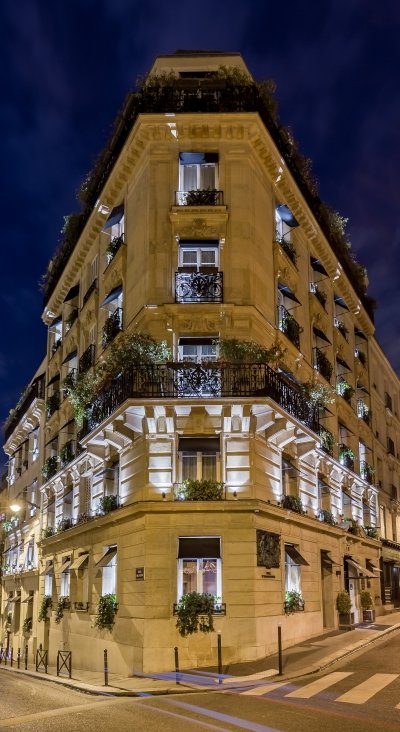 FACHADA NOCHE FACHADA NOCHE