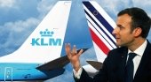 La maniobra "clandestina" de Holanda con Air France-KLM irrita a Macron