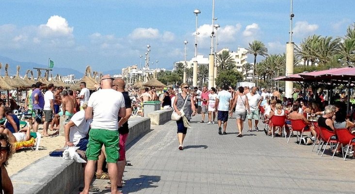 España recibió 4,2 millones de turistas internacionales en enero, un 2,2% más | Foto: ultimahora.es