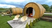 Los amantes del vino ya pueden dormir en un barril | Foto: booking.com