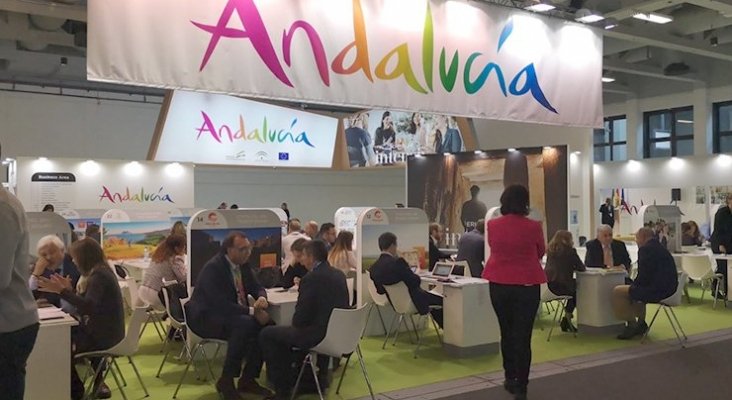 Stand de Andalucíaen la ITB 2019