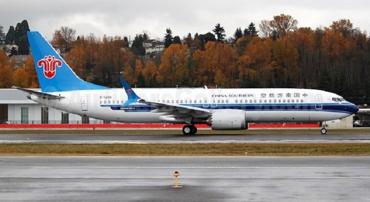 China Southern 737 8 MAX 8 B 1206 91Grd BFI JGW46 625x417