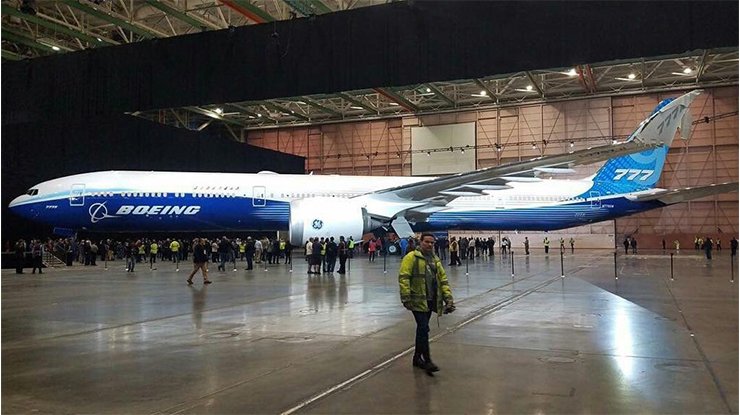Imagen del nuevo Boeing 777X Imagen del nuevo Boeing 777X