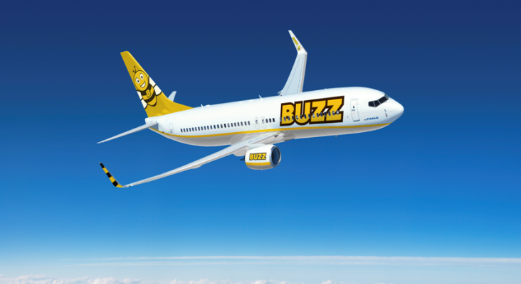 Buzz, el nuevo nombre de Ryanair en Polonia