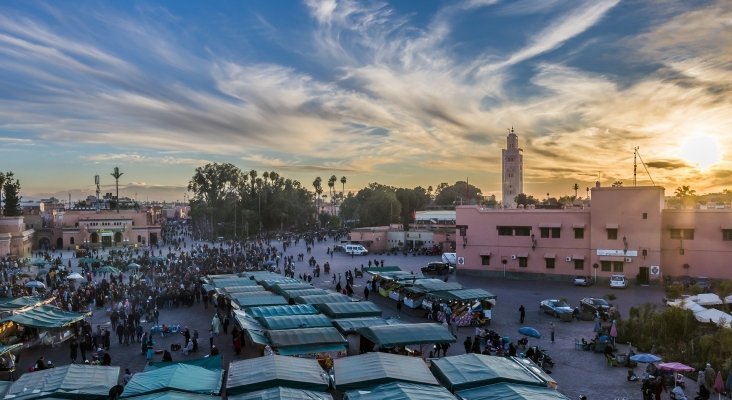 Reino Unido alerta sobre viajar a Marruecos | Foto: Plaza Yamaa el Fna (Marrakech)