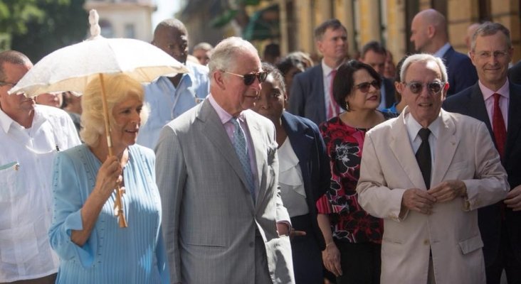 Carlos  y Camila muestran Cuba a los británicos | Foto: British Embassy Havana (UK in Cuba) vía Facebook