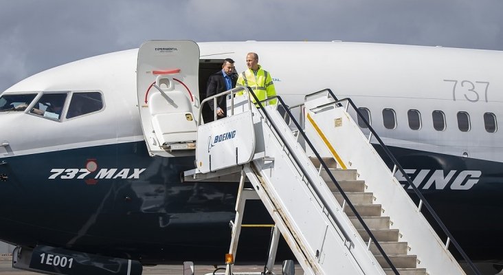 El CEO de Boeing participa en las pruebas del 737 MAX  | Foto: EnElAire