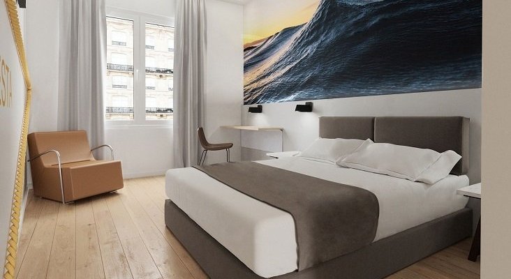 Casual Hoteles abre su tercer establecimiento en el País Vasco | Foto: Casual San Sebastián de las Olas vía casualhoteles.com