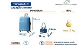 Tribunal italiano suspende la multa millonaria a Ryanair por el equipaje de mano