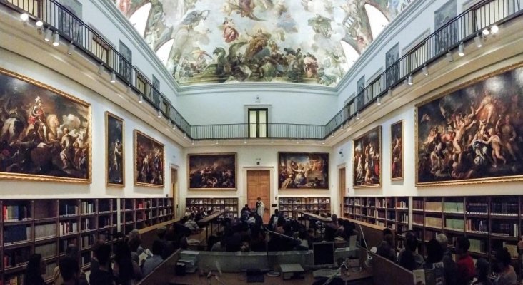 La Biblioteca del Museo del Prado, en el Casón del Buen Retiro