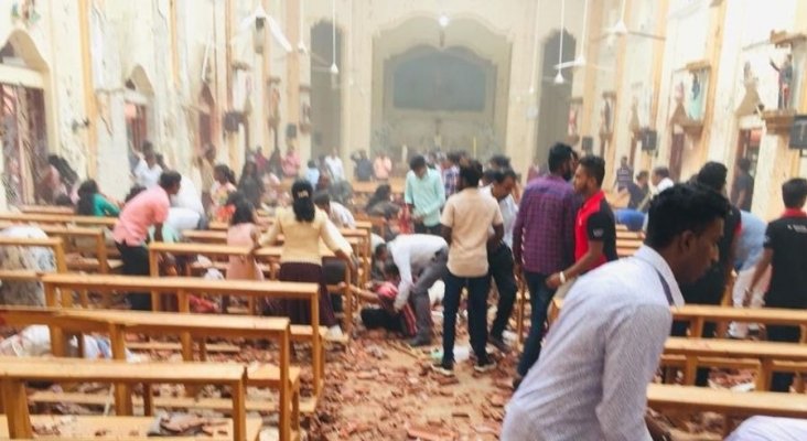  Al menos 207 muertos y 450 heridos en varias explosiones en hoteles e iglesias de Sri Lanka | Foto: Sandun Arosha F'do