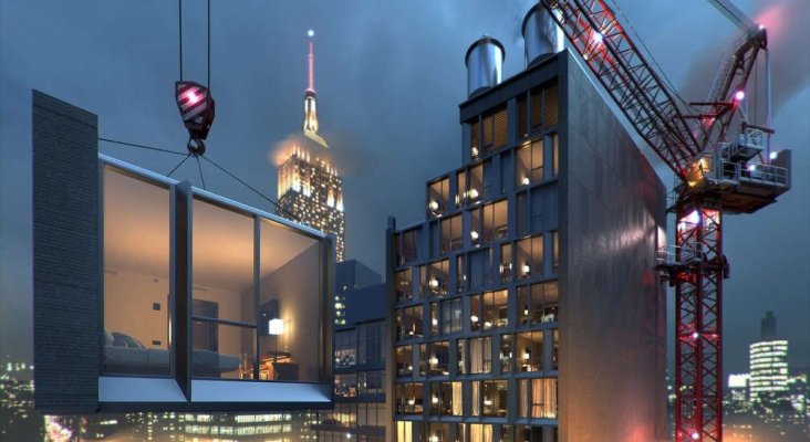 La ciudad de los rascacielos albergará el hotel modular más alto del mundo