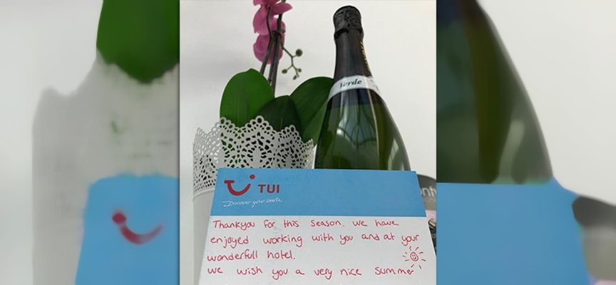El emotivo mensaje con el que se despiden dos guías de TUI de un hotel de Canarias
