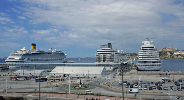 Todo salió mal en la “gran cita” de los cruceros en Ibiza| Foto: cadenadesuministro.es