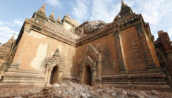 La candidatura de Myanmar a Patrimonio de la Humanidad hundida por un terremoto