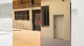 La transformación de locales comerciales en pisos turísticos triunfa en Málaga| Foto: El antes y el después de un local comercial convertido en vivienda- Sur