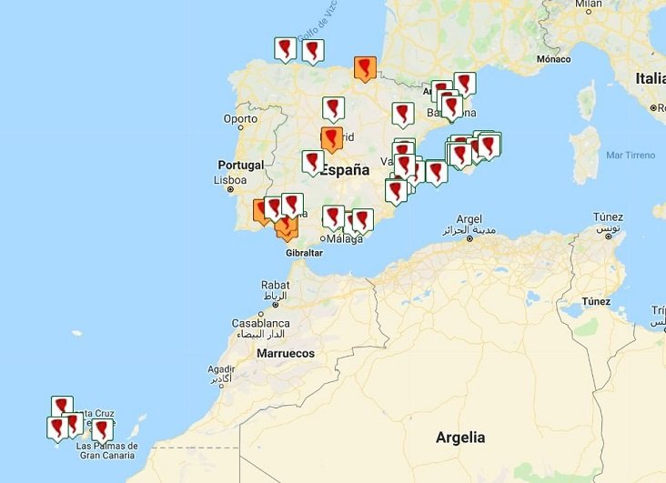 reportes de tornados y trombas marinas en lo que va de 2019