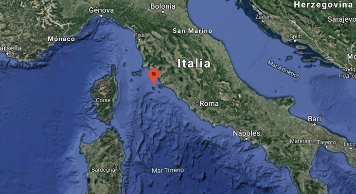 El Costa Concordia aún sigue encallado en Google Maps