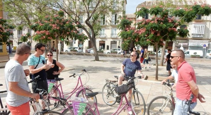 city bike tour in malaga