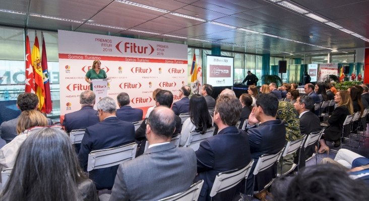 María Méndez durante la entrega del premio