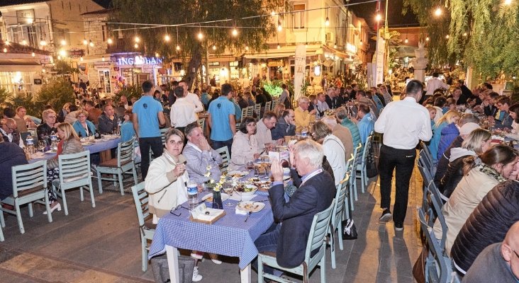 Abendessen in Alacati