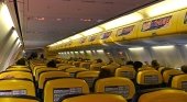 Cabina de pasajeros de Ryanair