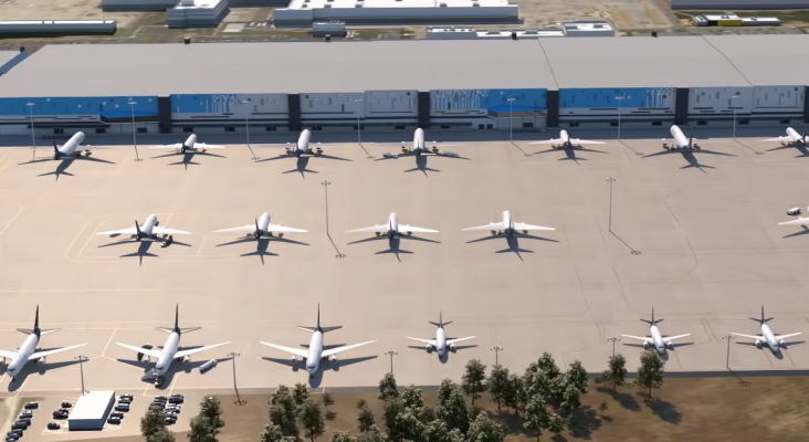 Arrancan las obras del ‘aeropuerto’ de Amazon | Foto: Amazon News