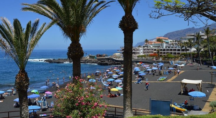 playa de la arena santiago del teide