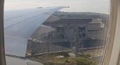 Un Boeing derriba una torre de luz en el nuevo aeropuerto de Turquía