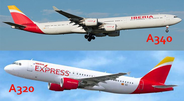 IBERIA A320 A340 IBERIA A320 A340