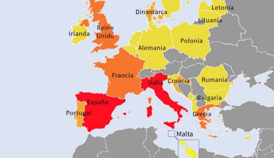 Países con más emisiones atmosféricas de cruceros