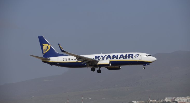 "Ryanair es ahora la décima empresa contaminante de carbono más grande de Europa" |foto: Ángel Ortiz Suárez