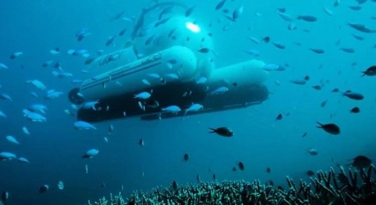Llega el UBER submarino a las costas de Australia |Foto: Uber