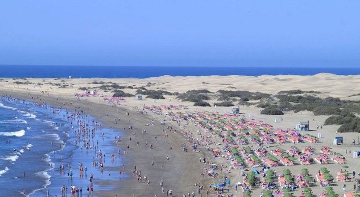 Prensa alemana alerta de las estafas de “rasca y gana” en Gran Canaria | Foto: Playa del Inglés- grancanaria.com