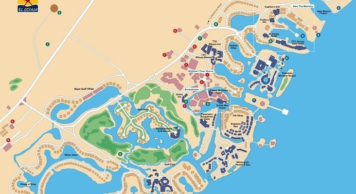 Zona turística El Gouna Zona turística El Gouna