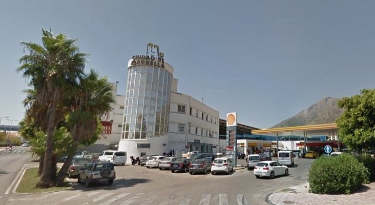 El hotel de la estación de autobuses de Marbella podría reabrir como club de alterne | Foto: Google Maps