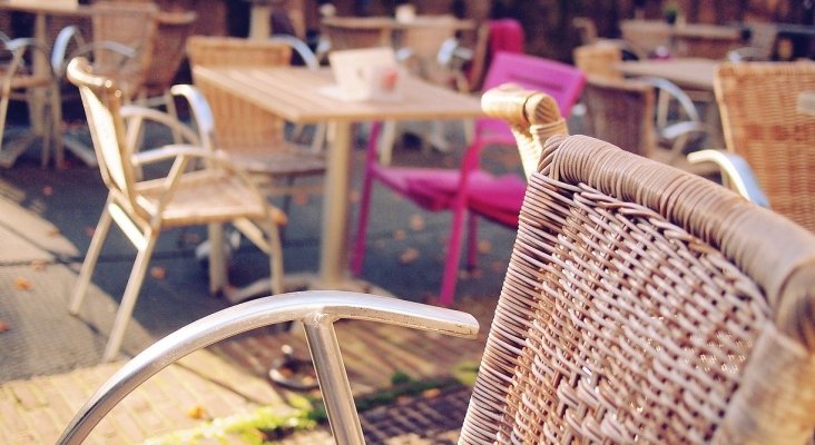 Terraza de un café