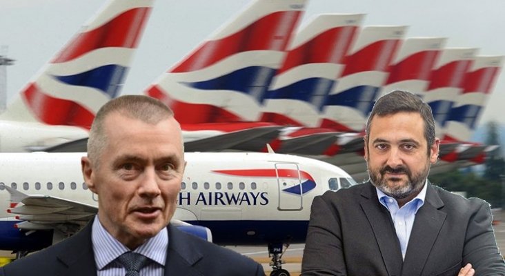 British Airways: Willie Walsh, director general y Alex Cruz, presidente 