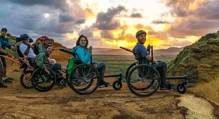 Una plataforma de turismo inclusivo, la mejor startup turística de América | Foto: gowheeltheworld.com