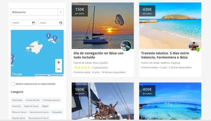 El modelo Blablacar se impone en el turismo náutico de Ibiza