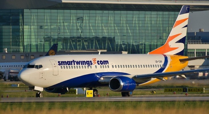 Avión de la aerolínea checa Smartwings
