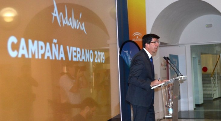 Marín, vicepresidente y consejero de Turismo de la Junta de Andalucía