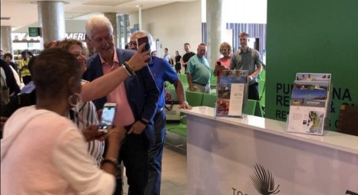 Bill Clinton de vacaciones en R. Dominicana: “El mejor mensaje a los turistas estadounidenses”